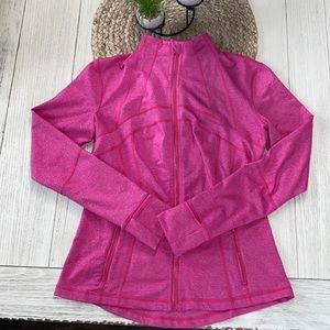 Lululemon pink travel/ commuter jacket size 6